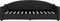 vidaXL - Slaapbank - 100x200 - cm - stof - zwart