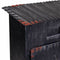Brievenbus Alexandra House Living Zwart Ijzer 11 x 37 x 27 cm