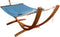 AXI Hawaii Hangmat set - Blauwe hangmat met FSC houten frame - max. 250 kg - voor 2 personen