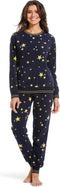Rebelle Shining Star - Pyjamaset - Fleece - Blauw Geel - Maat 46