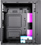 Gembird Fornax M100B - Midi Tower PC ATX - Gehard glas zijpaneel - Zwart