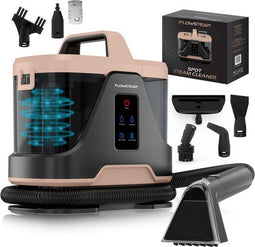 FLOWSTEAM® PRO - 6-in-1 Stoomreiniger - 100°C Stoom - 4 Stoomstanden - 90 Minuten Stomen - 1700W