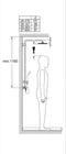 GROHE Euphoria XXL 310 - Douchesysteem - hoofddouche 31cm - handdouche rond - Cool sunrise