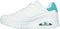 Skechers Uno - Pop Back - Dames Sneakers - Wit Mintgroen - Maat 39