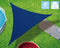 Awning 3 x 3 x 3 m Blue Triangular