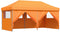 vidaXL - Partytent - inklapbaar - pop-up - met - 4 - zijwanden - oranje