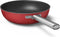 SMEG Wokpan Rood Mat - ø 30 cm / 5.2 Liter - Standaard anti-aanbaklaag
