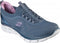 Skechers GLIDE-STEP FLEX - GOOD DREAM Dames Sneakers - Licht blauw - Maat 41