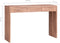vidaXL - Wandtafel - 110x35x75 - cm - massief - teakhout