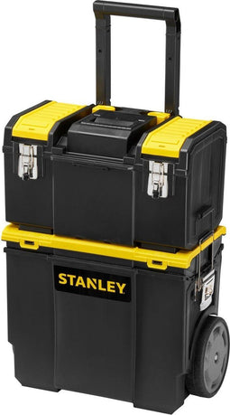STANLEY 1-70-326 - Mobile Work Center 3-in-1 - Afneembare koffer - Zwart Geel