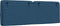 vidaXL - Hoofdbordkussen - 120 - cm - stof - blauw
