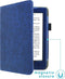 imoshion E-reader Hoesje - Geschikt voor Kobo Nia - Vegan Leather Bookcase - Donkerblauw