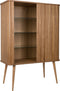 Zuiver Barbier Kast/ Opbergkast Hout Naturel