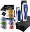 Wahl Colorpro Combo - Tondeuse en mini-trimmer - 8 kleurgecodeerde geleiderkammen - Blauw