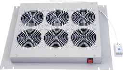 Triton - Free standing cabinet fan unit - 6 fans - Grijs (1 stuk)