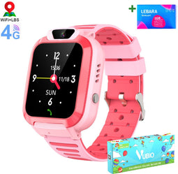 VUBIO Kinder Smartwatch B2 4G - Incl. SIM - Locatie - Videobellen