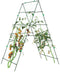 vidaXL - Plantenklimrekken - 2 - st - A-frame - staal