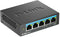 D-Link DMS-105 - 5-Port Multi-Gigabit Unmanaged Switch - 5x 2.5 Gbit/s poorten - 25 Gbit/s switchcapaciteit