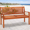 Casaria Tuinbank - Eucalyptushout 120x60x90cm - FSC®-gecertificeerd