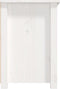 vidaXL - Tv-meubel - 79x35x52 - cm - massief - grenenhout - wit