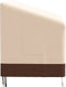 vidaXL - Tuinhoes - 3-zitsbank - 600D - 132x71x56/81 - cm - oxford - beige