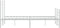vidaXL - Bedframe - met - hoofd- - en - voeteneinde - metaal - wit - 160x200 - cm