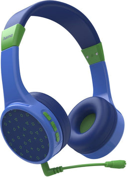 Hama Teens Guard - On-Ear Koptelefoon - Draadloos Bluetooth 5.1 - Blauw