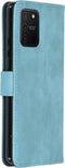 iMoshion Hoesje Geschikt voor Samsung Galaxy S10 Lite Hoesje Met Pasjeshouder - iMoshion Luxe Bookcase - Lichtblauw