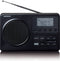 Lenco MPR-035BK - Draagbare PLL FM Radio - 20 voorkeuzezenders - Zwart