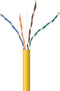 FTP Category 5e Rigid Network Cable GEMBIRD 1000FT Yellow 305 m