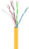 FTP Category 5e Rigid Network Cable GEMBIRD 1000FT Yellow 305 m