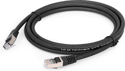 FTP Category 6 Rigid Network Cable GEMBIRD PP6A-LSZHCU-BK-3M 3 m Black