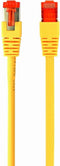 FTP Category 6 Rigid Network Cable GEMBIRD PP6A-LSZHCU-Y-3M 3 m Yellow Multicolour