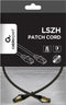 FTP Category 6 Rigid Network Cable GEMBIRD PP8-LSZHCU-BK-0.25M Black 25 cm