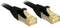 FTP Category 6 Rigid Network Cable LINDY 47310 3 m Black