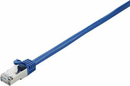 FTP Category 7 Rigid Network Cable V7 V7CAT7FSTP-50C-BLU Blue 0,5 m