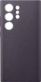 Samsung Galaxy S24 Ultra - Vegan Leather Case - Krasbestendig - Paars