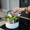 COOCK 19-Delige Pannenset - Gerecycled Aluminium - Keramische Anti-Aanbaklaag - Wit (19 stuks)