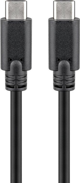 Goobay 66508 - USB-C naar USB-C kabel - USB3.0 tot 20V/3A - Zwart