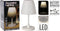 H&S Collection Tafellamp LED oplaadbaar 13x30 cm wit