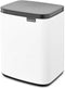 Brabantia Bo Prullenbak - 7 liter - Ruimtebesparend - White