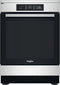 WHIRLPOOL WS68IB8ACXFR - Inductiefornuis 60 cm - 84L heteluchtoven 4 zones RVS