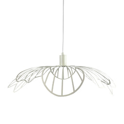 Blumen - Pendant lamp - Pearl white