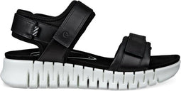 ECCO GRUUV SOL W - Platte sandalen - Comfortabel en stijlvol - Zwart - Maat 38