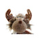 Kerstversiering DKD Home Decor Bruin Rendier 14 x 12 x 35 cm (2 Stuks)