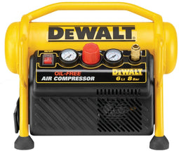 DeWalt DPC6MRC-QS - Draagbare compressor - 6 l tankinhoud 1.5 PK 8 Bar (5902013950905)