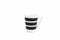 Salt&Pepper Stripes Beker - 0,36 l - Zwart - 4 stuks
