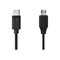 Nedis CCGP60750BK10 - USB-C 2.0-kabel - 100cm - Zwart