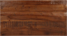 vidaXL - Tafelblad - rechthoekig - 110x60x2,5 - cm - massief - gerecycled - hout