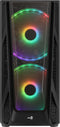 Aerocool NightHawk Duo - Micro ATX/ Mini ITX/ ATX Midtower Behuizing - RGB Verlichting - Zwart